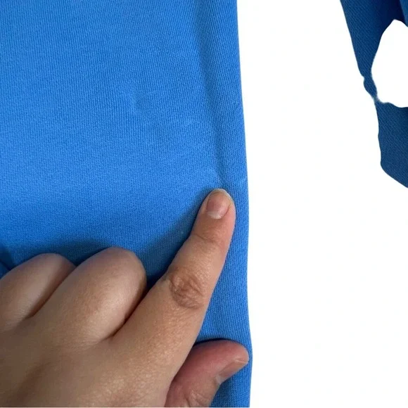 Drew House Secret Hoodie in Sky Blue Yellow Logo Size Large - Picture 6 of 7